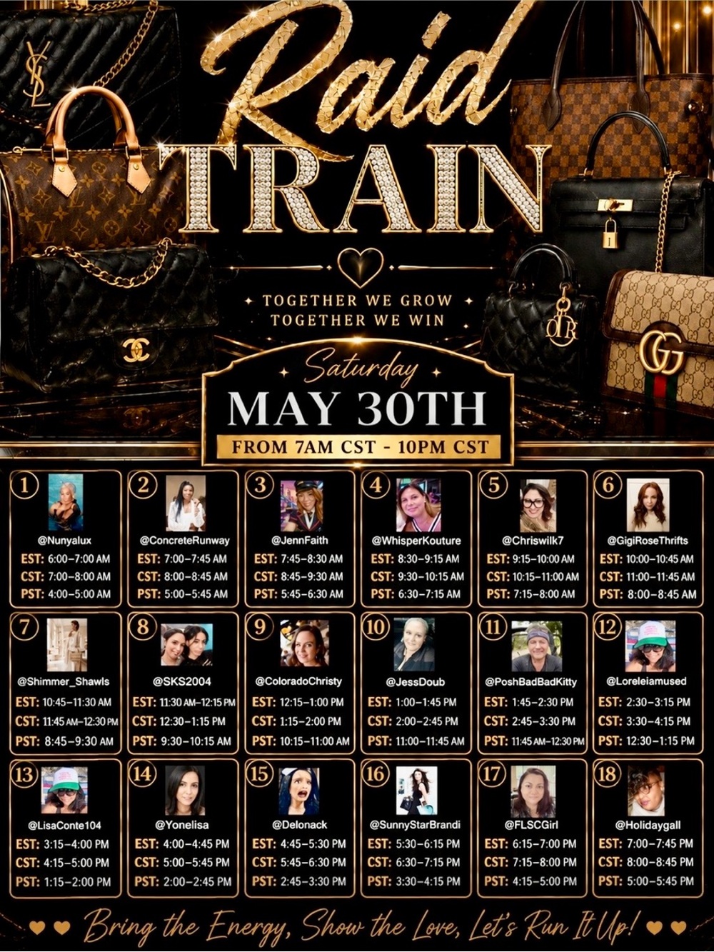 MAY 30th RAID TRAIN!!!!!